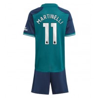 Arsenal Gabriel Martinelli #11 Replica Third Minikit 2023-24 Short Sleeve (+ pants)